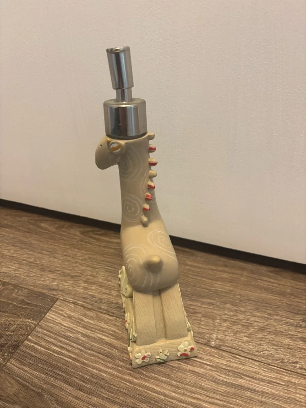 Creative Bath Animal Cracker Soap Dispenser Safari Animal Giraffe 9.5”